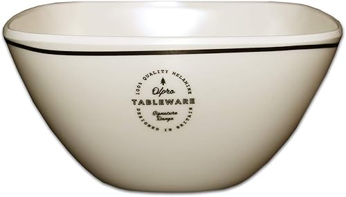 OLPRO Signature Camping Tafelservice – 8-teiliges Kunststoff-Teller, Schüssel, Becher-Set für 2 Personen – leichtes Campinggeschirr für Erwachsene & Kinder, spülmaschinenfest, ideal für Picknicks