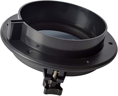 Amarine-made Ersatz-Fensteröffnungsloch für Boot, Yacht, rund, für Portlight, Bullauge, 25,4 cm, ABS und transparentes gehärtetes Glas, Schwarz