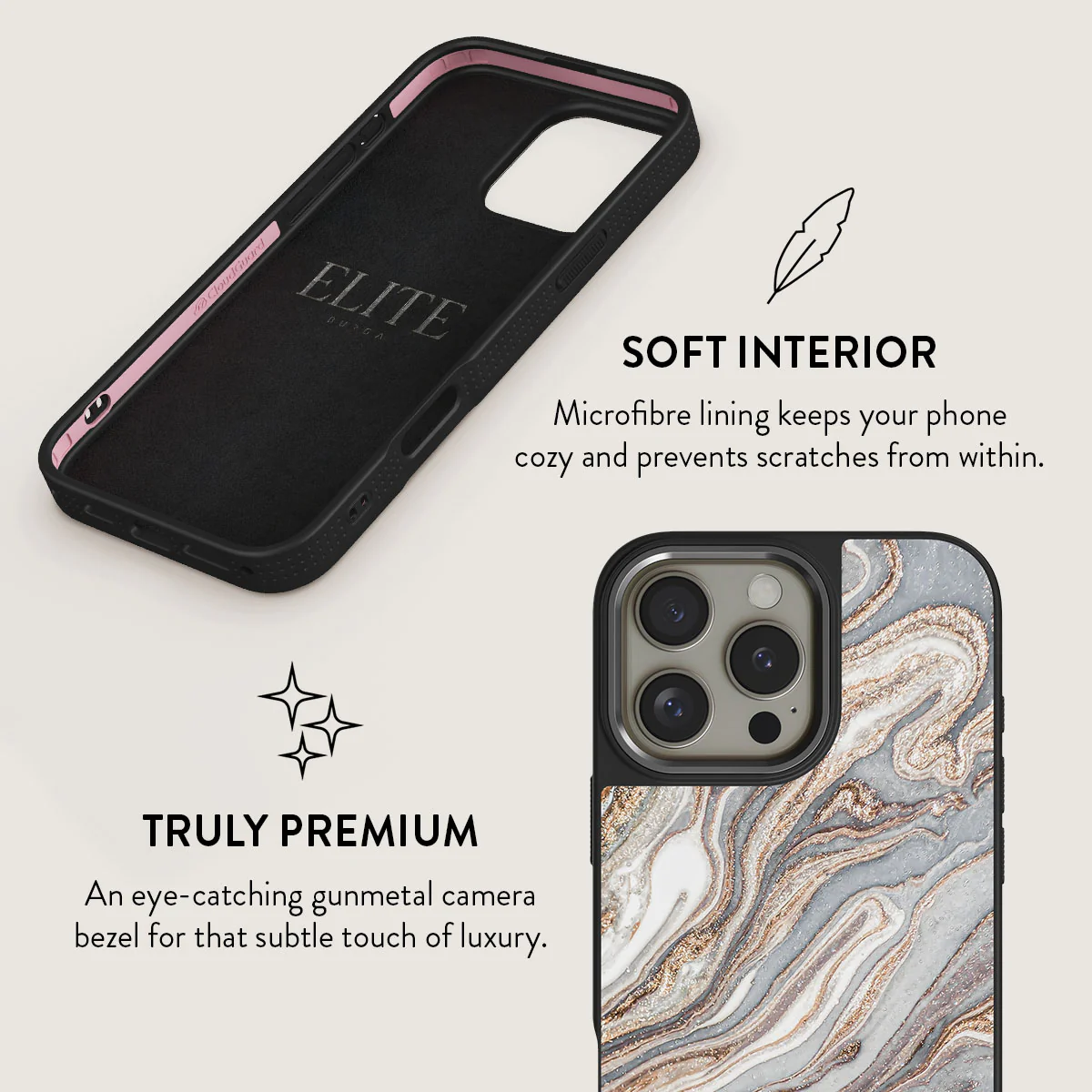 Gentle Wind - Trendy iPhone 16 Pro Max Case
