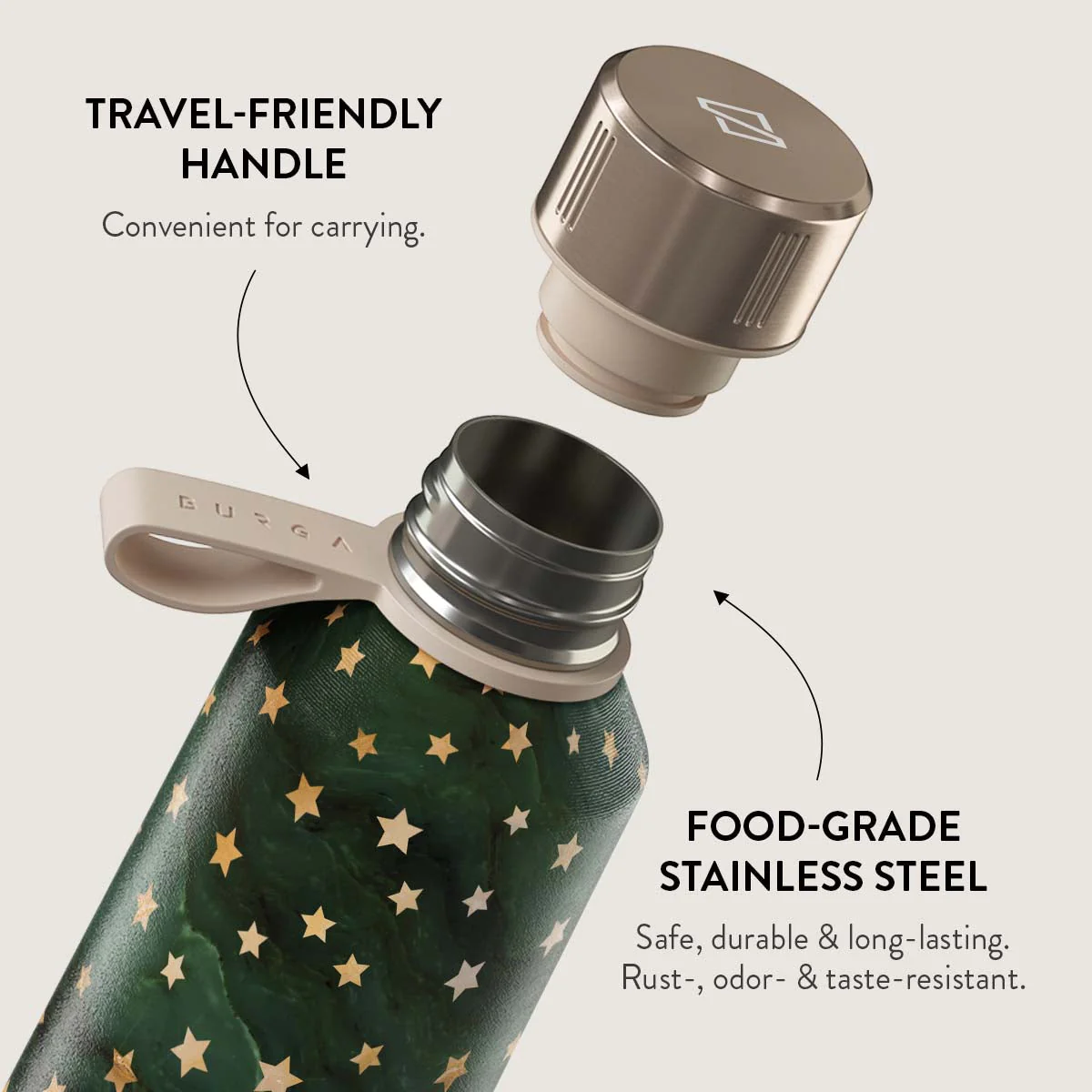 Prince Charming - Stars Water Bottle