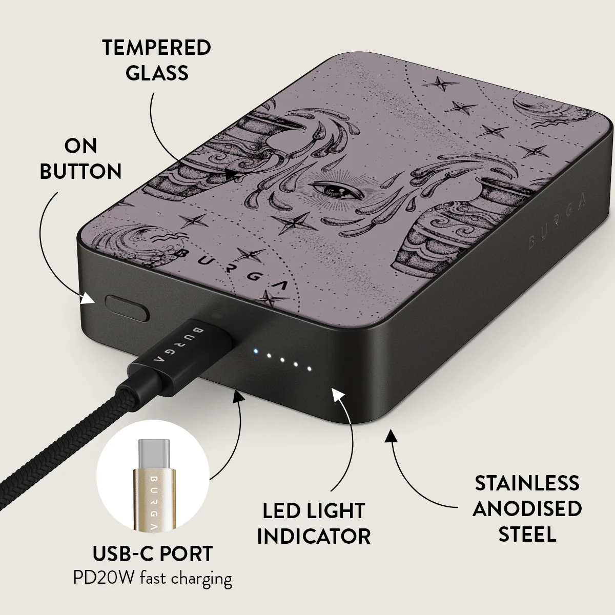 Aquarius - Magnetic Power Bank