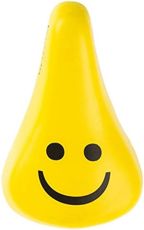 VENTURA ASA Kids Kindersattel, Motiv Smiley, gelb