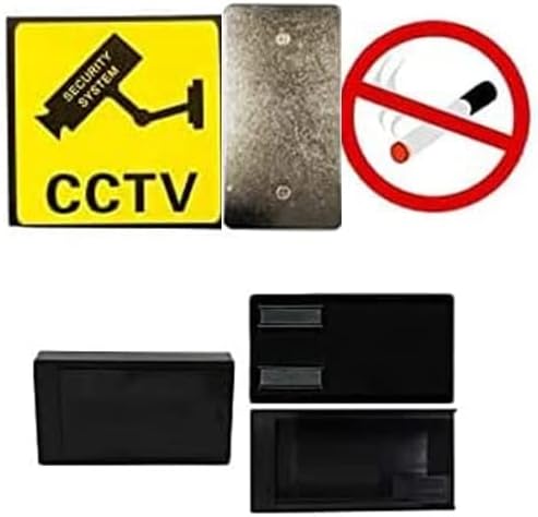 geo-versand 4 x Spezial Geocaching D5 Schwer Multi Stadt Versteck Magnetisch Platte Schild