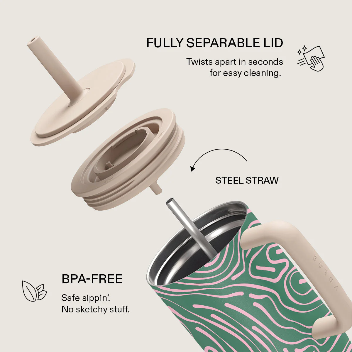 Hawaiian Breeze - All Day Leakproof Tumbler