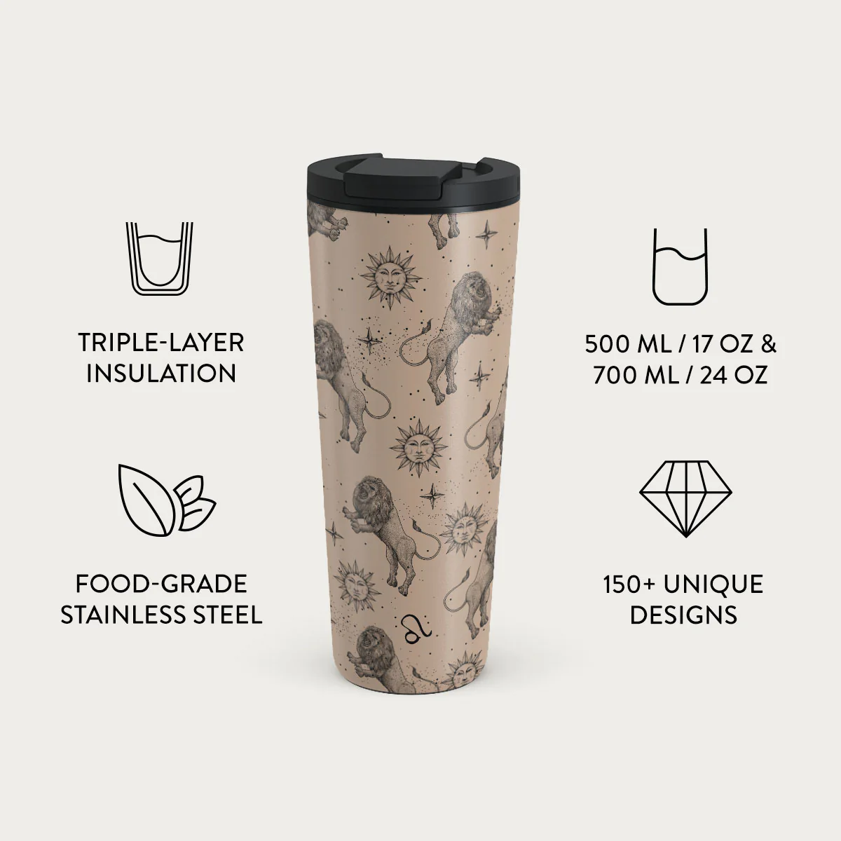 Leo - Travel Mug