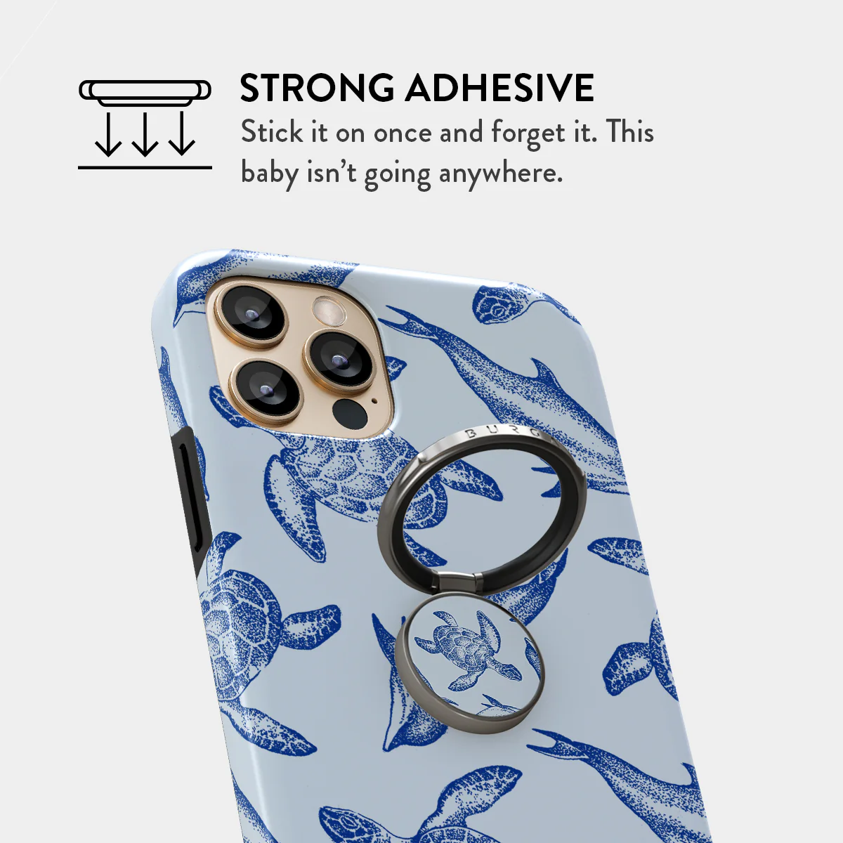 Aquatic Dance - Adhesive Ring Holder