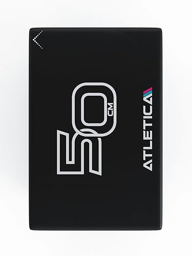 Atletica Plyobox | Sprungbox SoftStep | JumpBox aus recyceltem Verbundschaumstoff | Leicht und stabil ∣ 76x60x50cm ∣ Für plyometrische Übungen, Kraft-, Ausdauer- und Beweglichkeitstraining