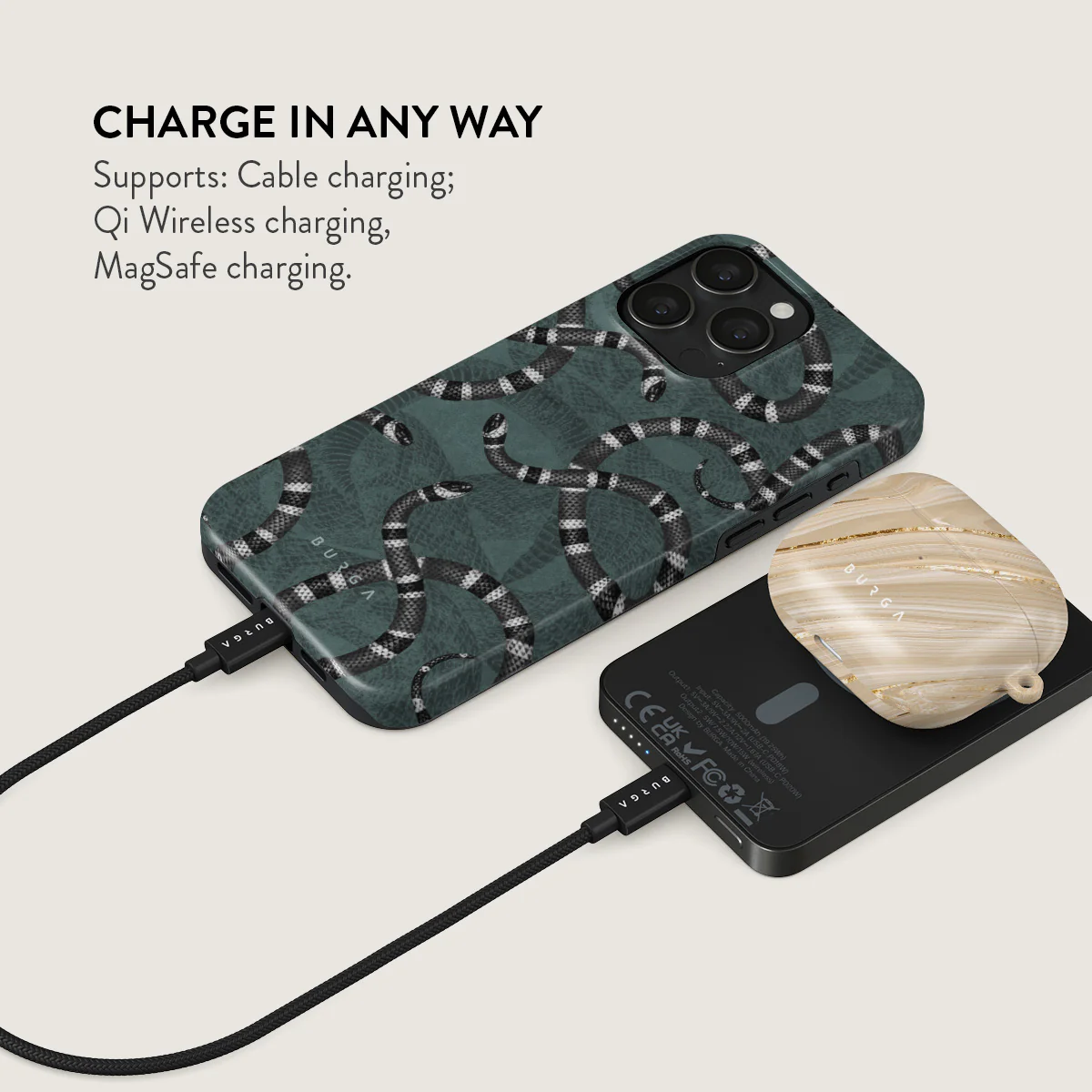 Constant Danger - Cool Magnetic Power Bank