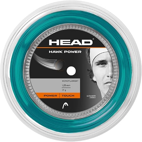 HEAD Unisex-Adult Hawk Power Reel 200m Tennis-Saite