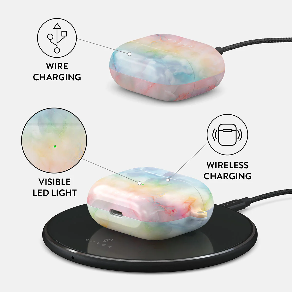 New Flame - Rainbow AirPods 3 Case