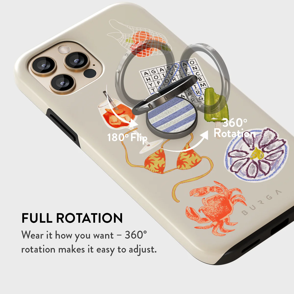 Seaside Muse - Adhesive Ring Holder