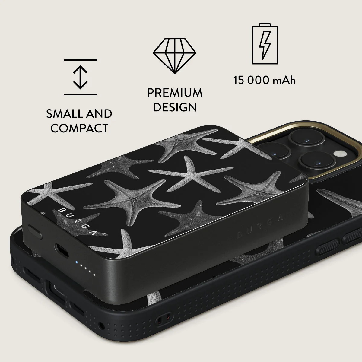 Midnight Ocean - Magnetic Power Bank