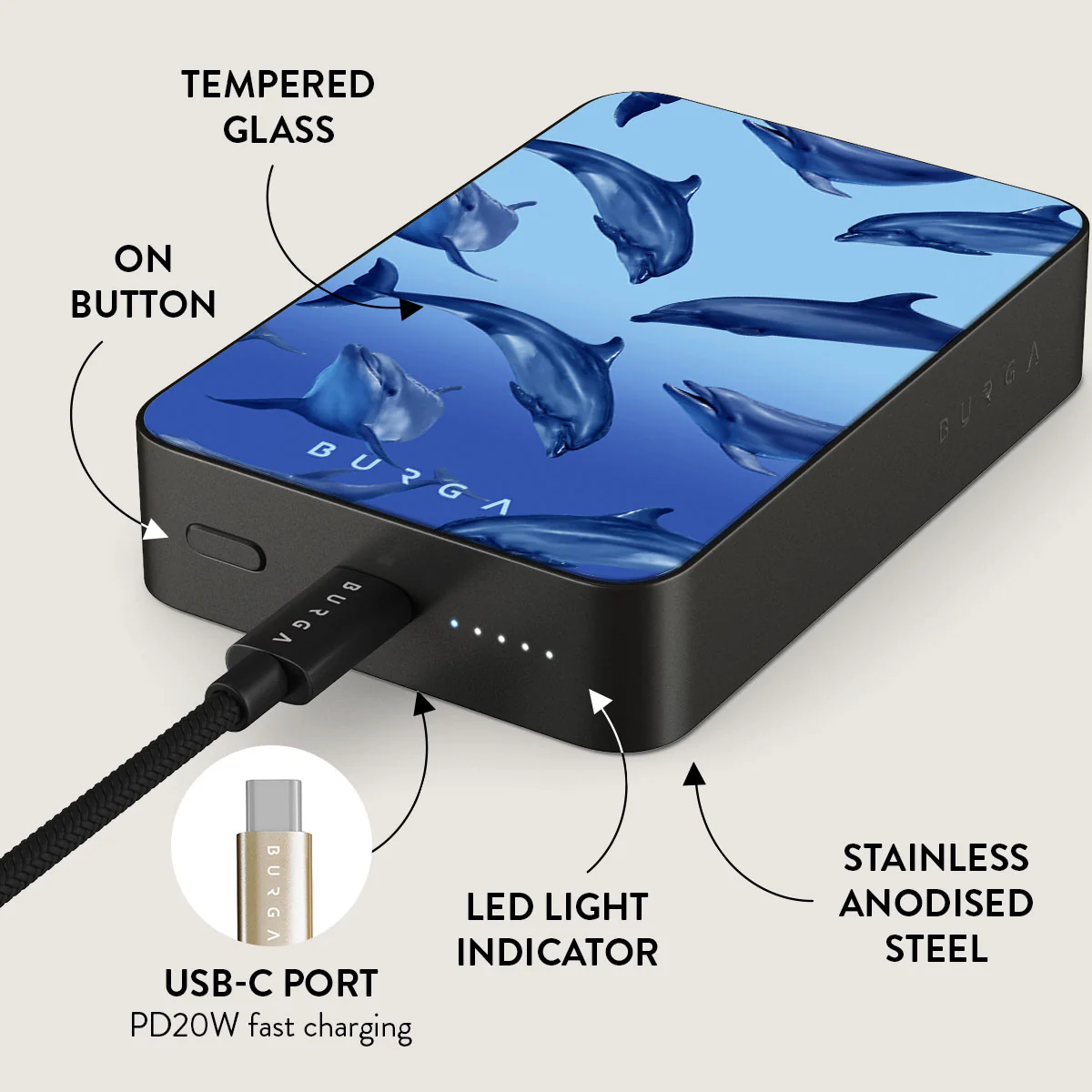 Ocean Cowboy - Magnetic Power Bank