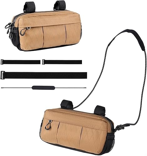GLOBALHUT Fahrrad-Lenkertasche, wasserdichte Mountainbike-Vordertasche, Aufbewahrungstasche für Rennräder, E-Bikes, Pendler, Abenteuerfahrer