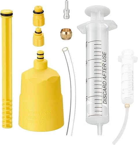 Bremsenentlüftungsset, hydraulisches Bremsenentlüftungsset, Fahrradbremsen-Service-Entlüftungsset, Mountainbike-Entlüftungsset für Rennrad, Fahrrad-Reparatur, Wartung, Werkstattgebrauch