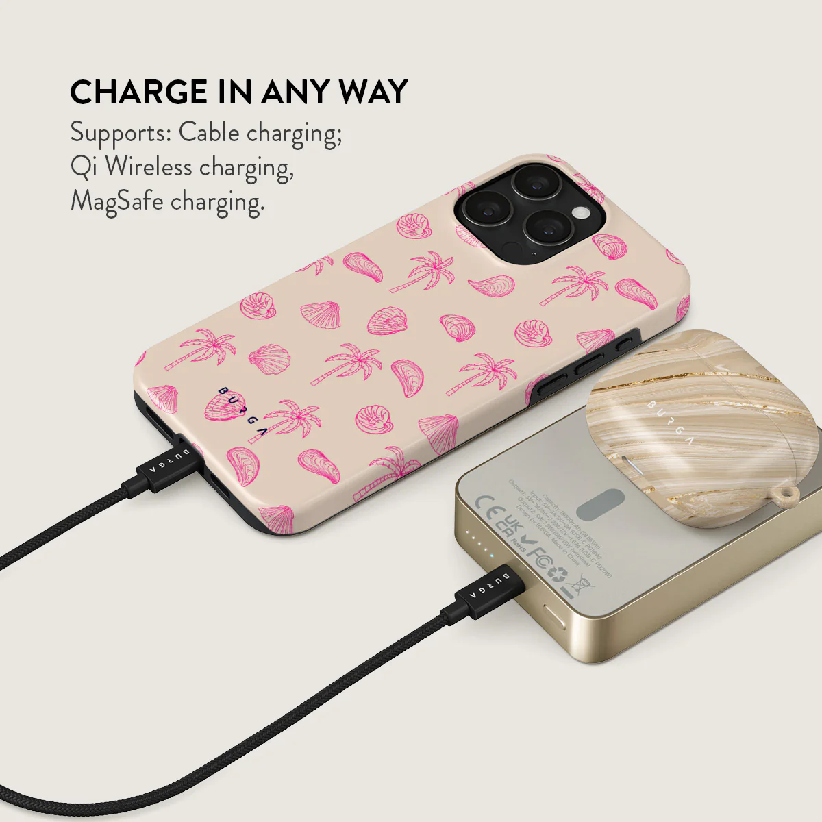 Beach Please - Magnetic Power Bank