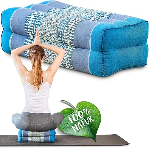 Namasdee Stützkissen mit 100% natürlicher Kapokfüllung