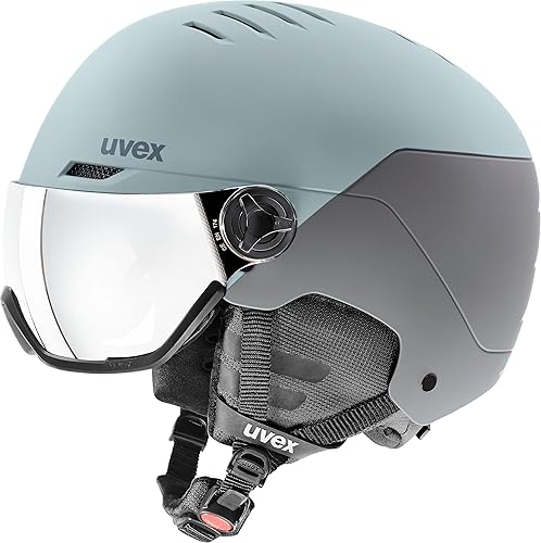 uvex Wanted Visor Visier Skihelm - Navy mat
