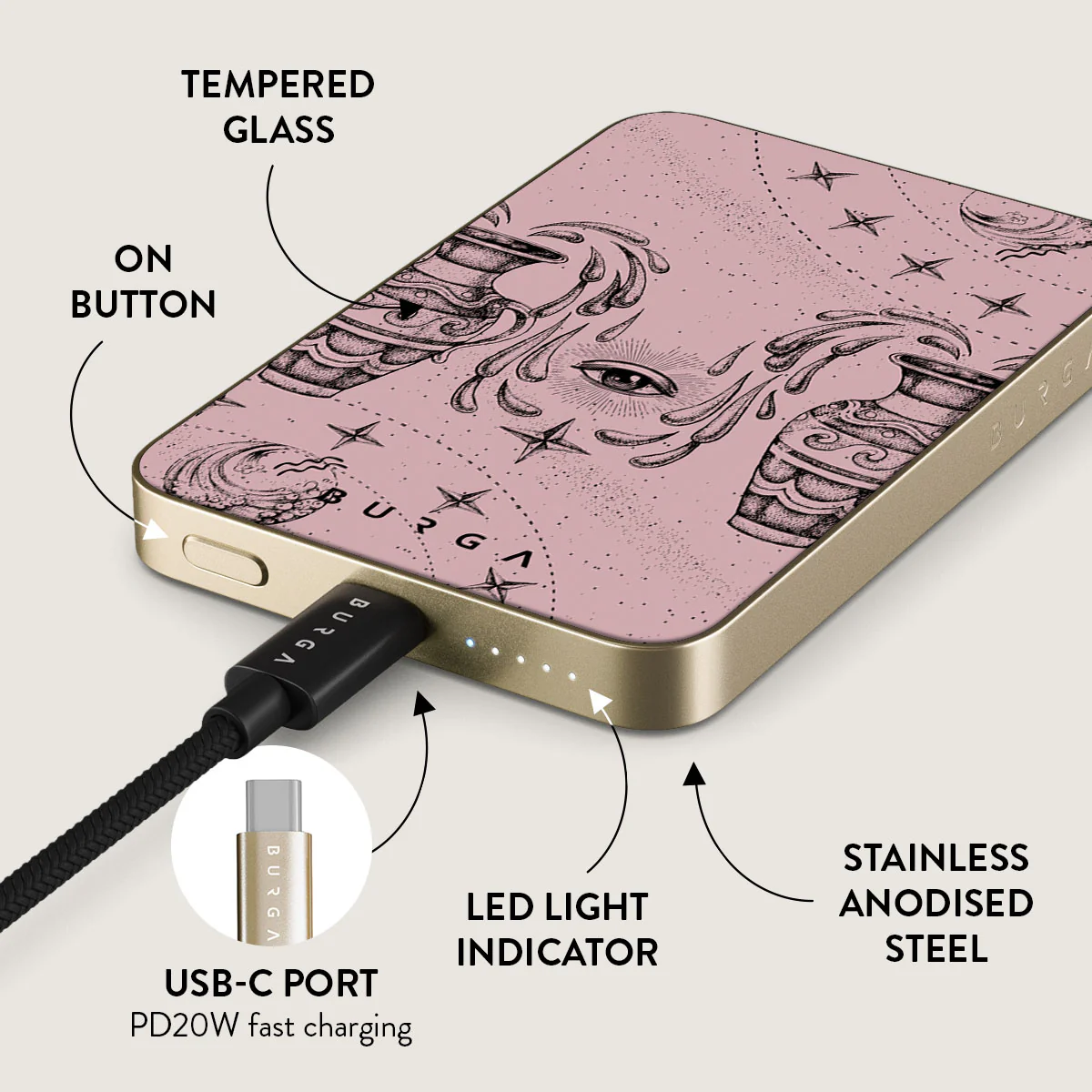 Aquarius - Magnetic Power Bank