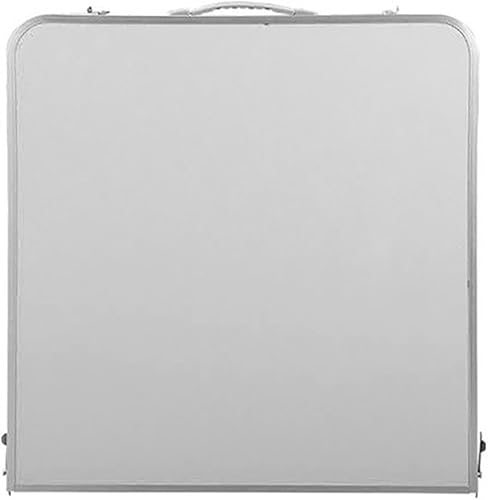 Mojawo 5-teiliges Campingmöbel Set Alu 120x60x58/70cm 1x XXL Campingtisch mit Tragegriff + 4 Campingstühle Anthrazit Stoff Oxfort