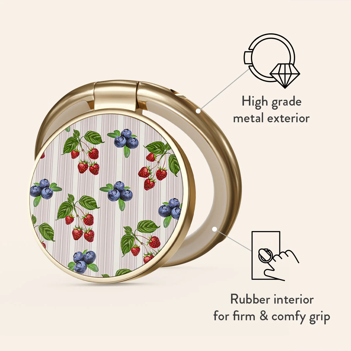 Picnic Basket - Adhesive Ring Holder
