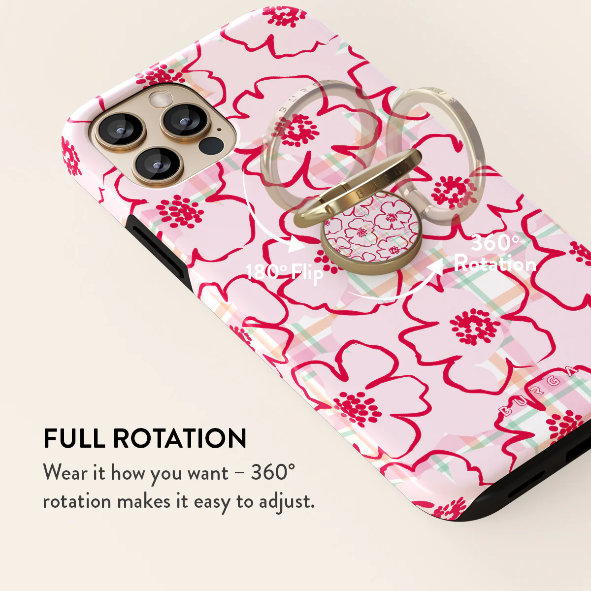 Flower Girl - Adhesive Ring Holder