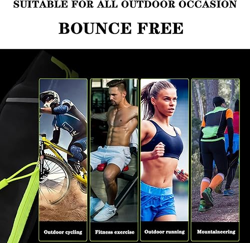 Laufgürte, Handytasche Joggen, Sport Hüfttasche Bauchtasche Lauftasche, Gürteltasche wasserdichte, Running Belt Mit Nacht Reflexband, Passt Alle Handys bis zu 6,5 Zoll, Wandern, Fitnessstudio