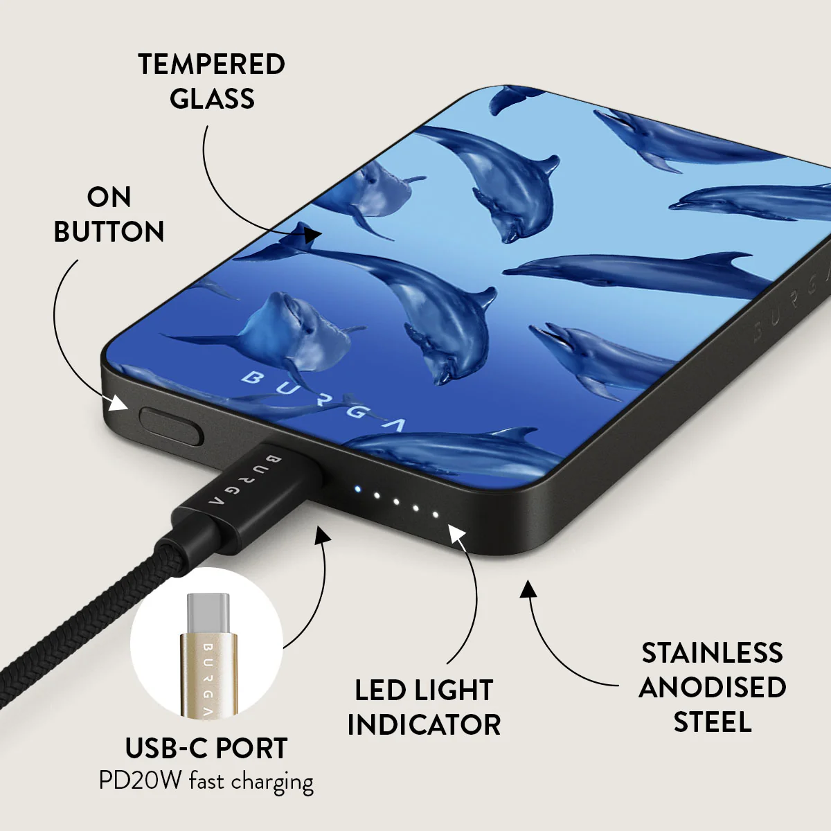Ocean Cowboy - Magnetic Power Bank