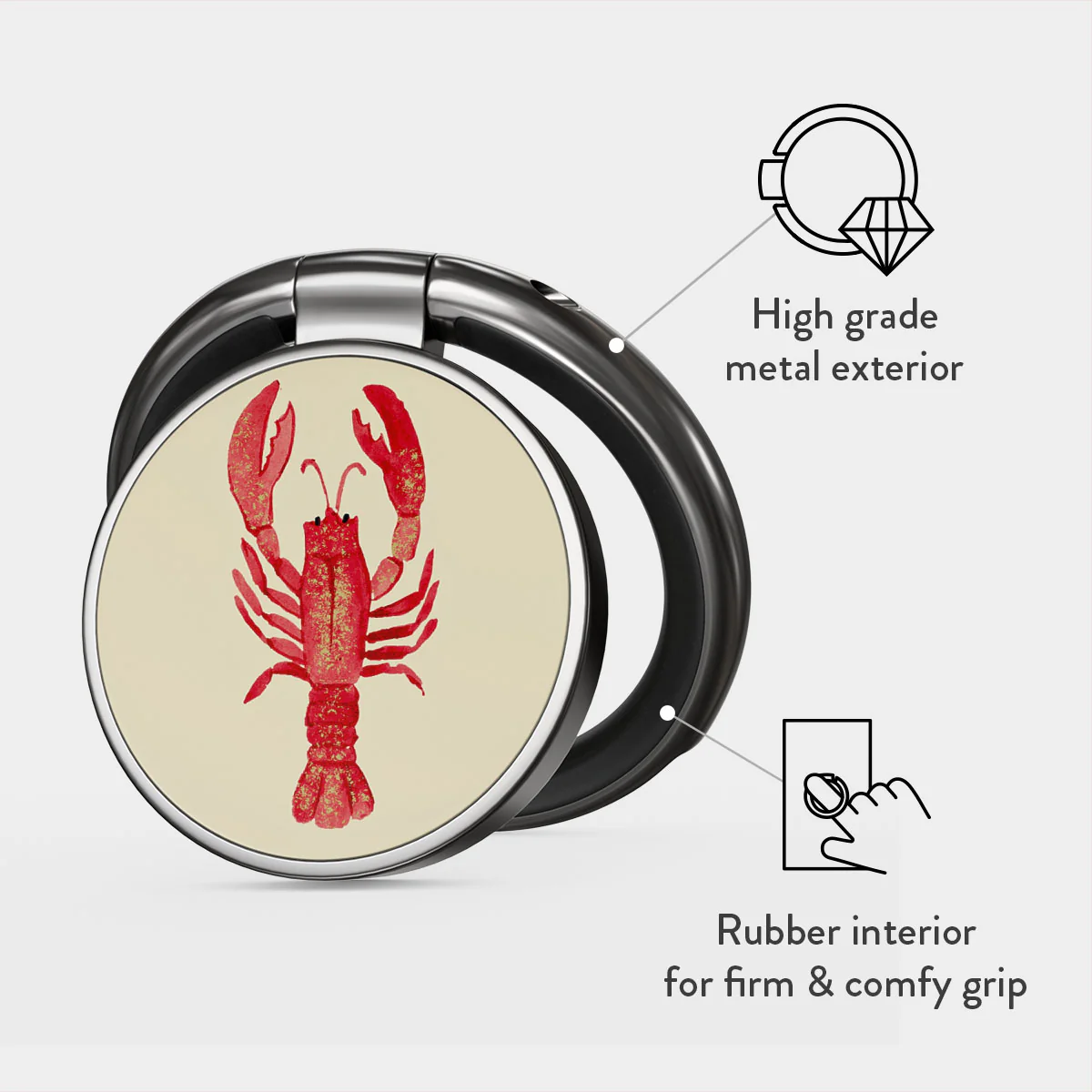 Chef's Kiss - Adhesive Ring Holder