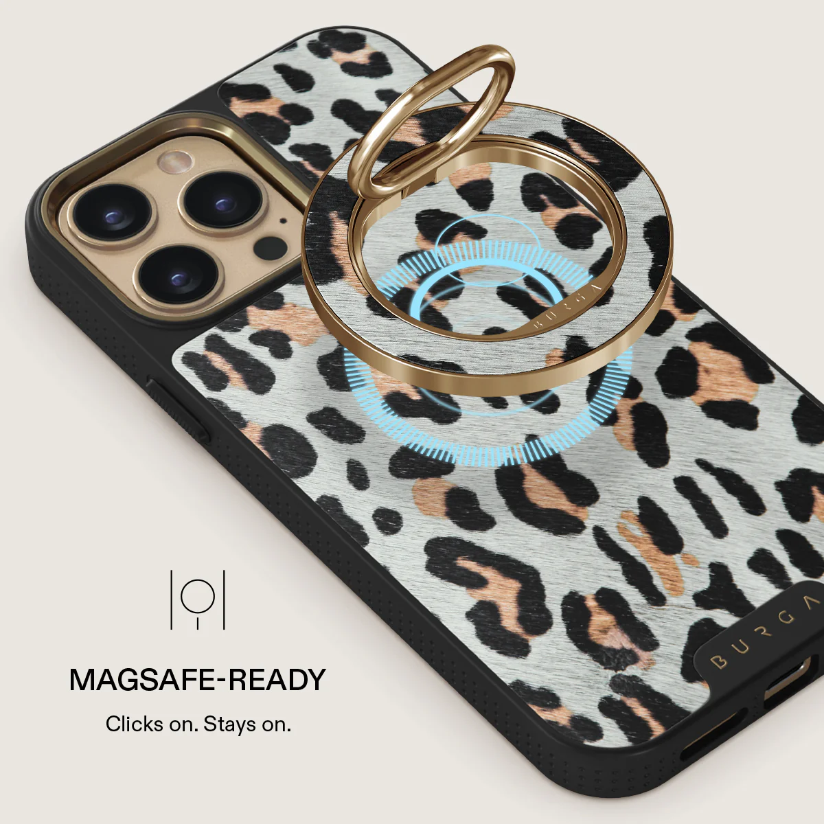 Baby Leo - Leopard Magnetic Ring Holder