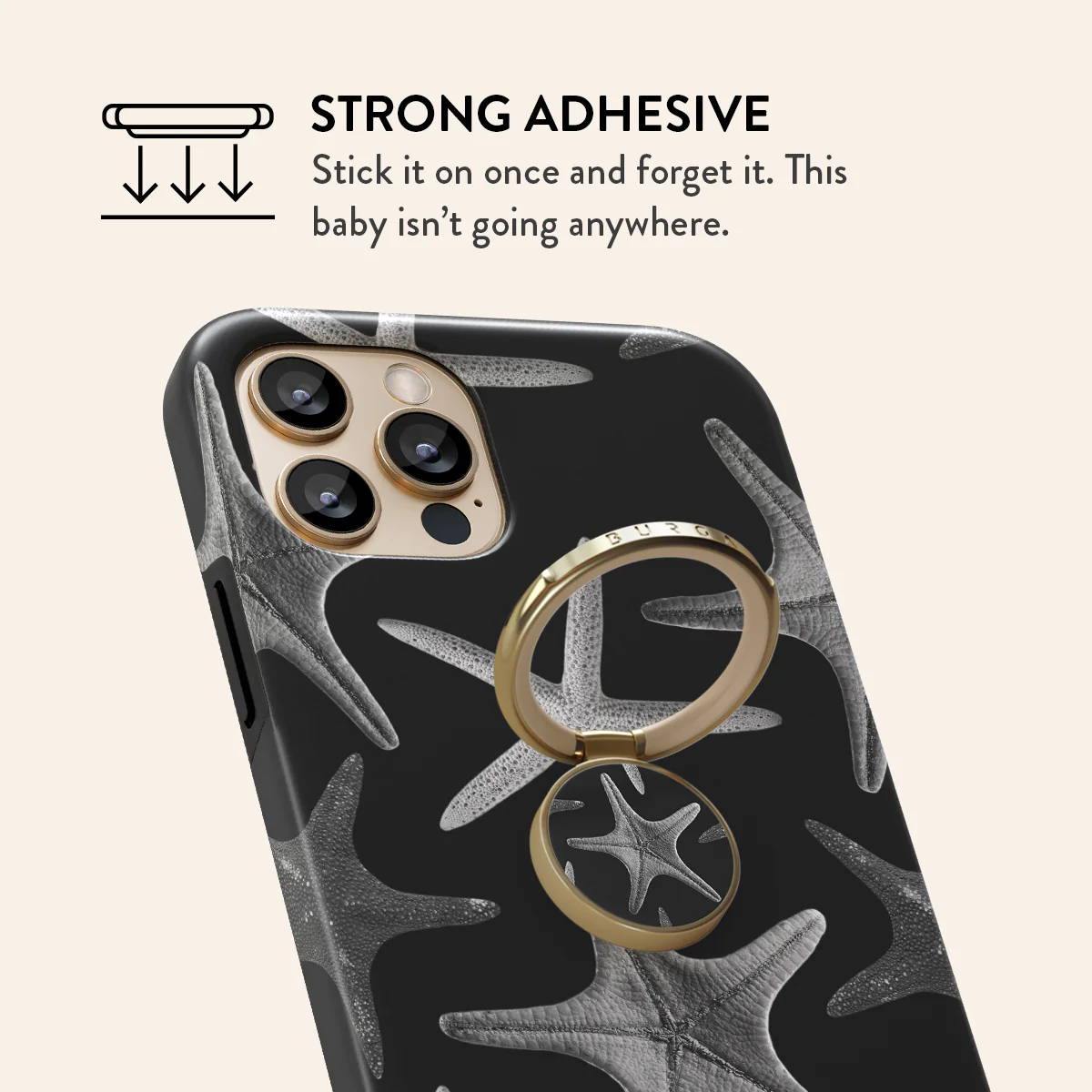 Midnight Ocean - Adhesive Ring Holder