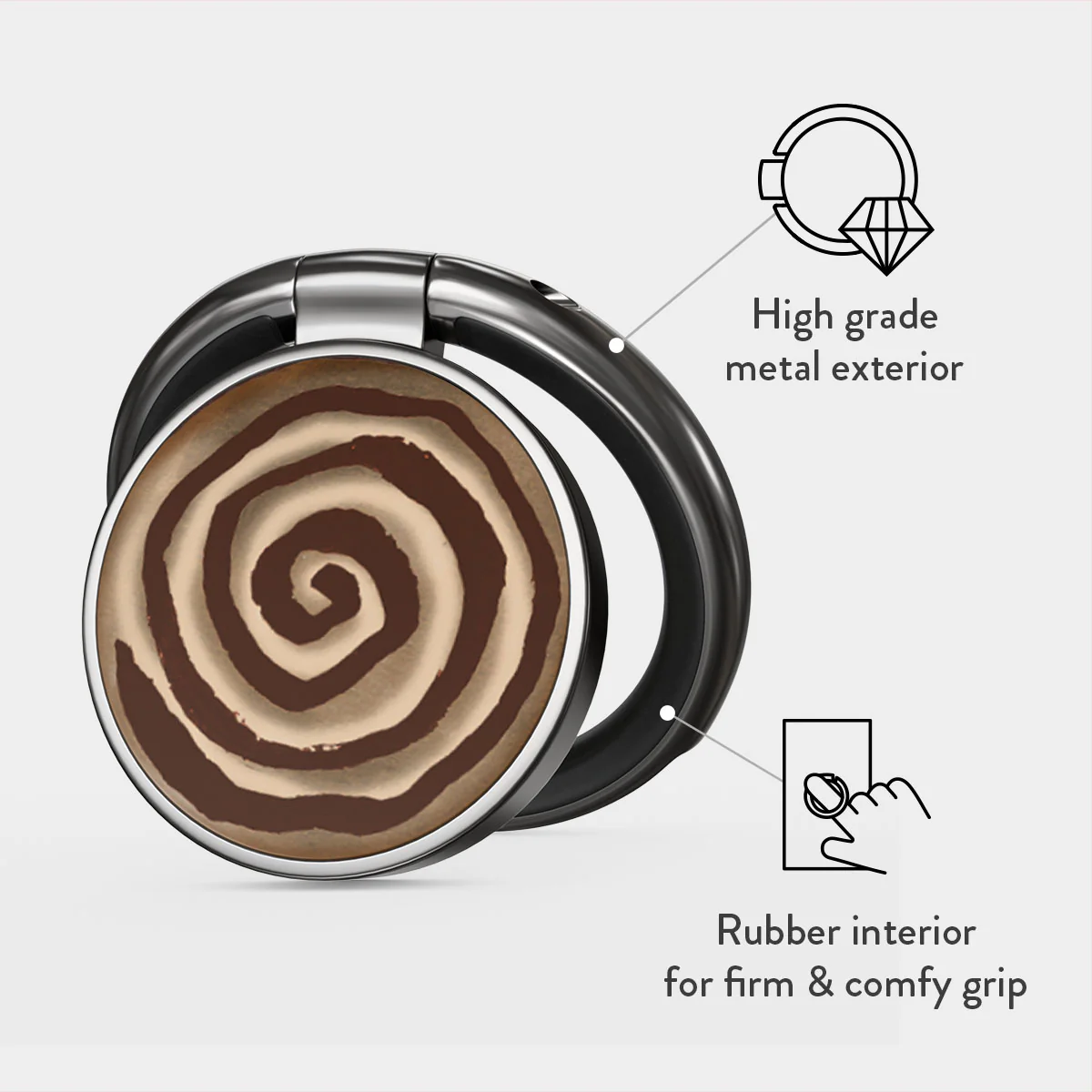 Oat Milk Please - Adhesive Ring Holder