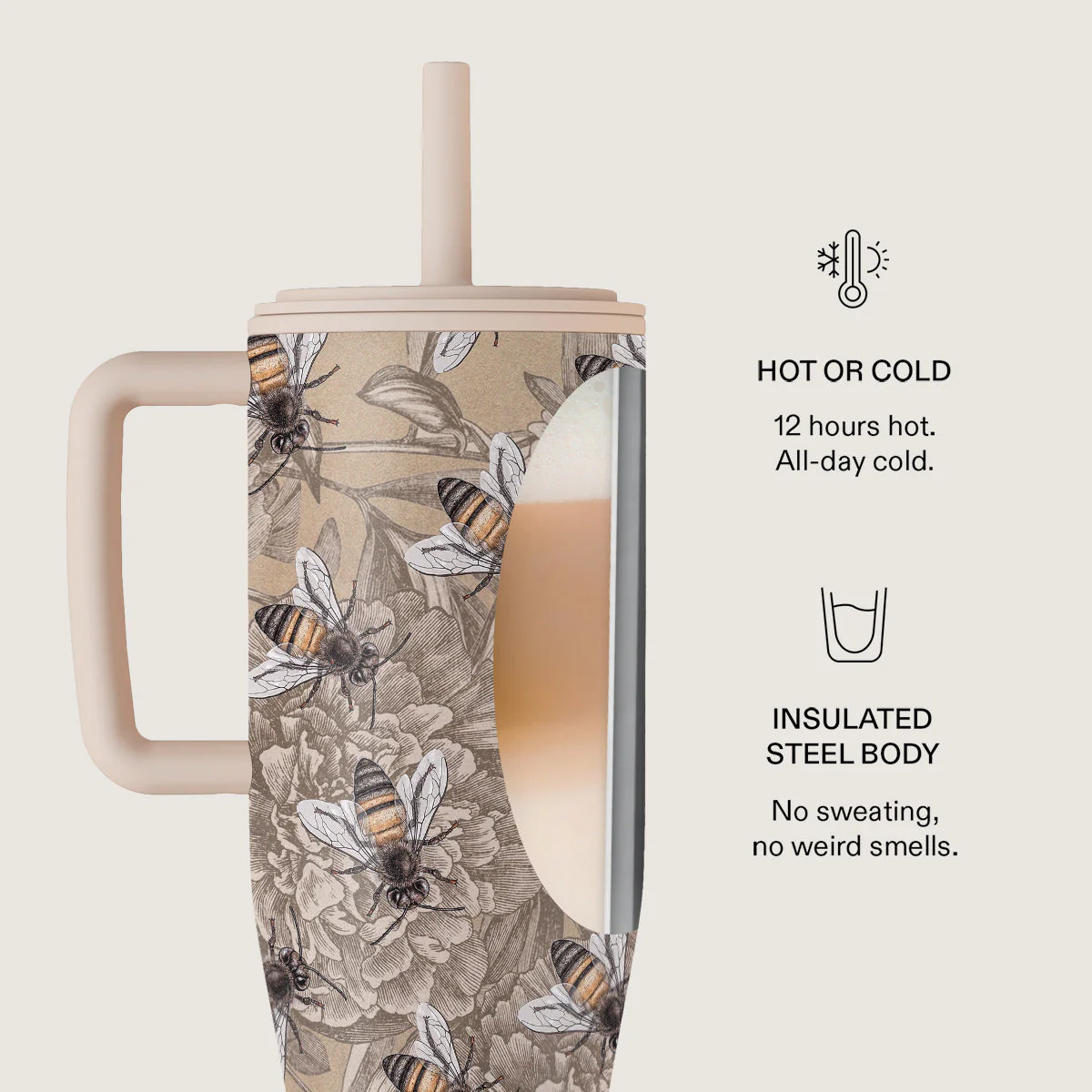 Honey Bee - All Day Leakproof Tumbler