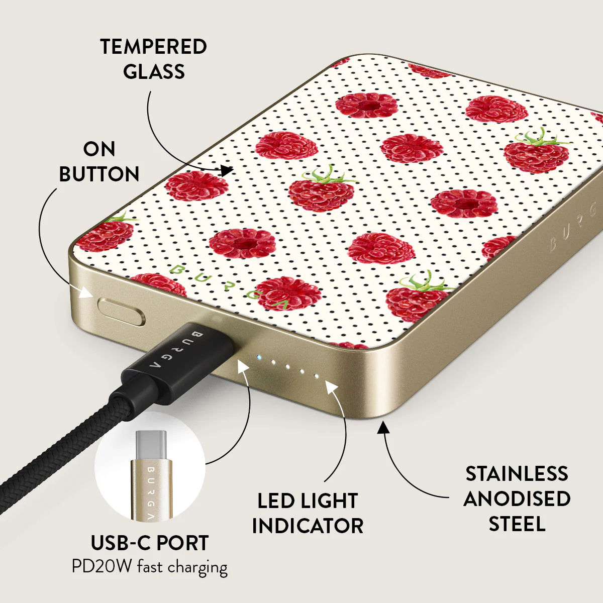 Summer Forever - Magnetic Power Bank