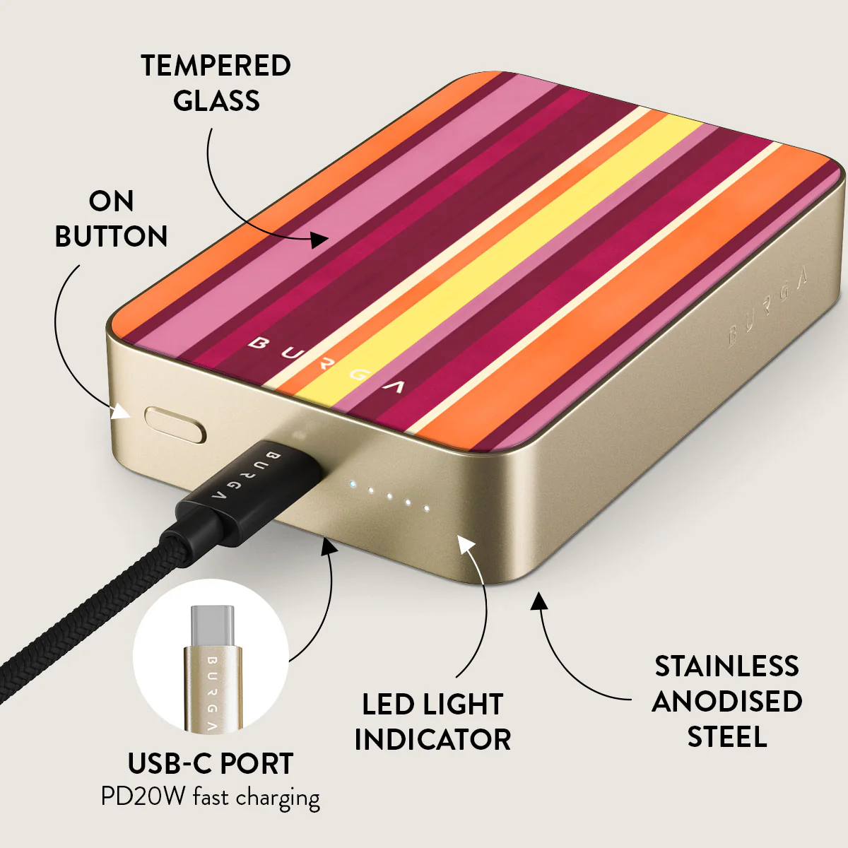 Maracuja - Magnetic Power Bank