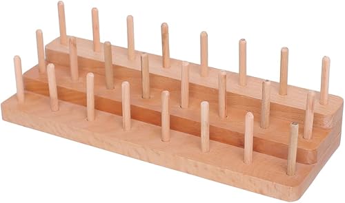 Raprance Fadenspulenständer aus Holz, handgefertigt, zum Fliegenfischen