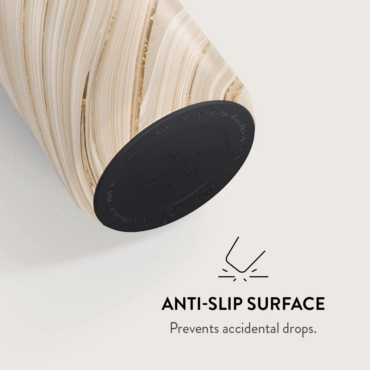 Full Glam - Beige Water Bottle