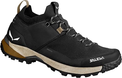 Salewa Herren Puez 2 Knit Powertex Schuhe - Wasserdichter Trailschuh zum Wandern & Trekking