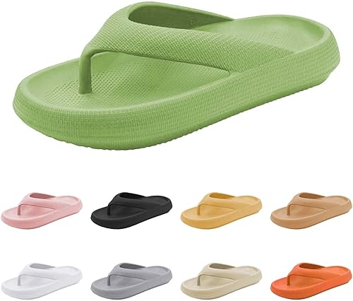 Flip Flops Damen Wolken Hausschuhe Damen Badelatschen Rutschfeste Zehentrenner Slip-On Sandaletten Mit Weichen Sohlen Bequem Duschschuhe Anti-Slip Wasserschuhe Atmungsaktiv Strandsandalen