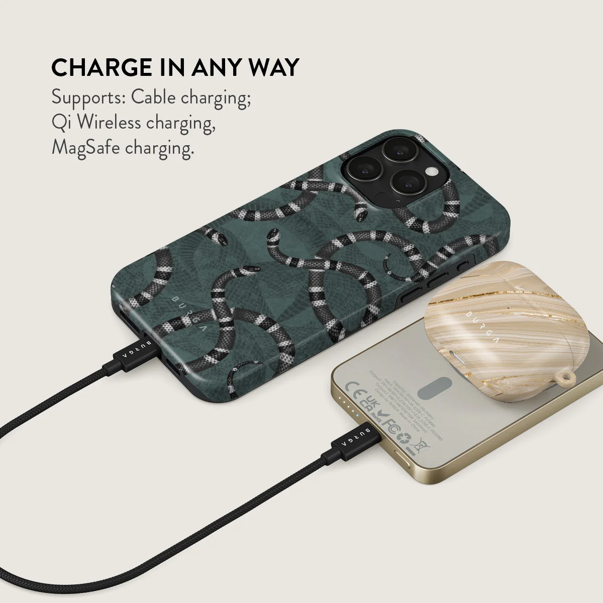 Constant Danger - Cool Magnetic Power Bank