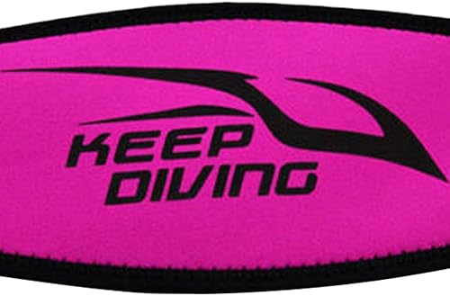 MagiDeal Neopren Maskenband, Tauchmaskenband, Rose