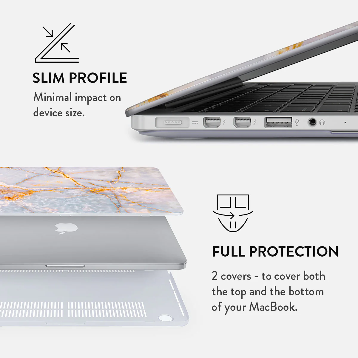 Shallow Sea - Macbook Case