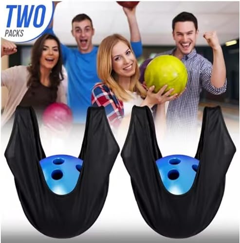 Fuikupe Bowling Ball Poliertuch, 2 Pcs Polyester Bowling Ball Bag Bowling Ball Polisher Bowling Ball Cleaner Bag Bowlingkugel Balltasche Für Bowler übung Sport