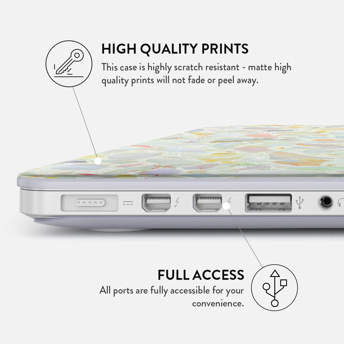 Rainbow Crush - Macbook Case