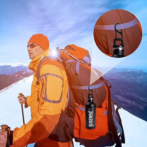30 Stück S Karabiner Metall Doppelkarabiner Wasserdicht Karabinerhaken langlebiger Clip für Haushalt Wandern Outdoor Angeln