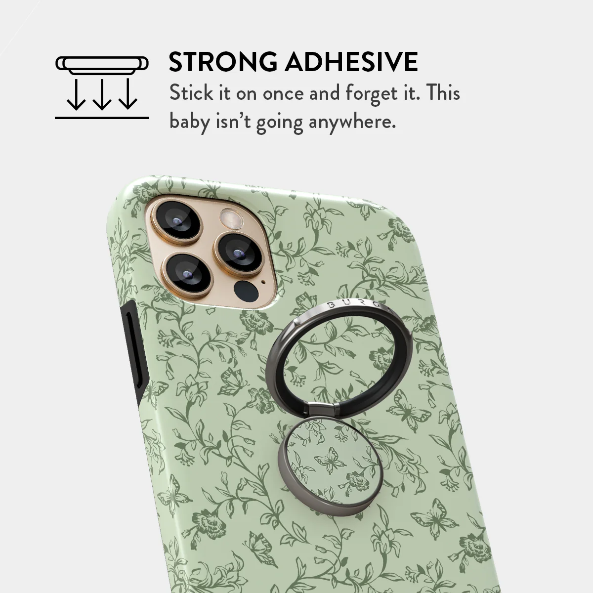 Lost In Thought - Adhesive Ring Holder