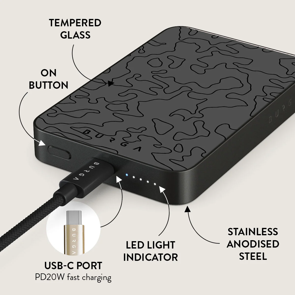 Black Rock - Magnetic Power Bank