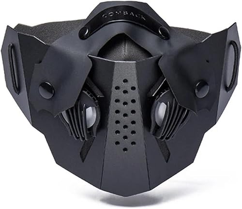 YChoolco Taktische mechanische Cyberpunk-Maske Paintball-Maske im futuristischen Stil Halloween-Party-Kostüm-Requisiten-Zubehör for Musikfestivals