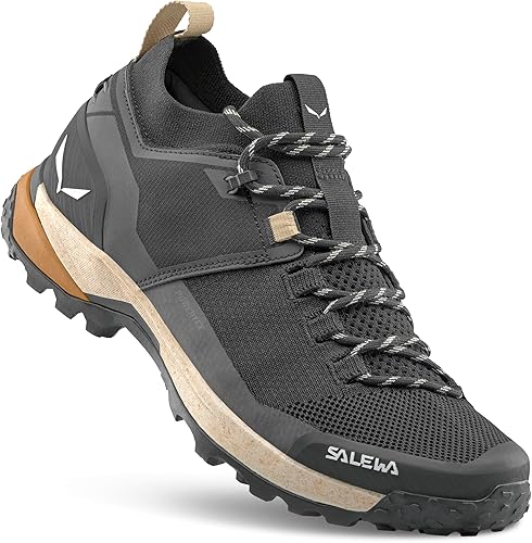 Salewa Herren Puez 2 Knit Powertex Schuhe - Wasserdichter Trailschuh zum Wandern & Trekking