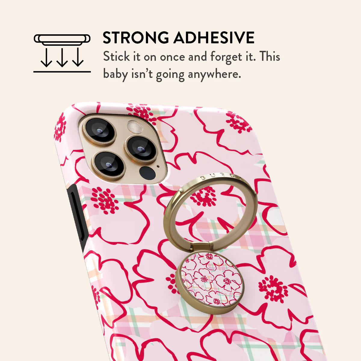 Flower Girl - Adhesive Ring Holder